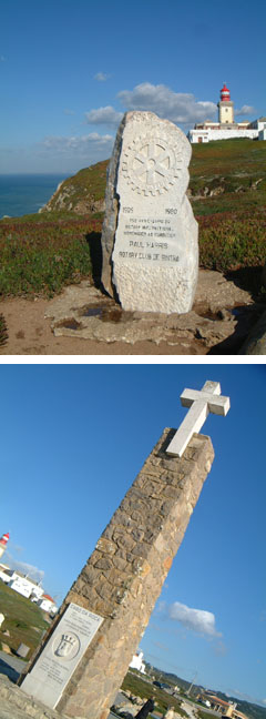 ロカ岬の石碑